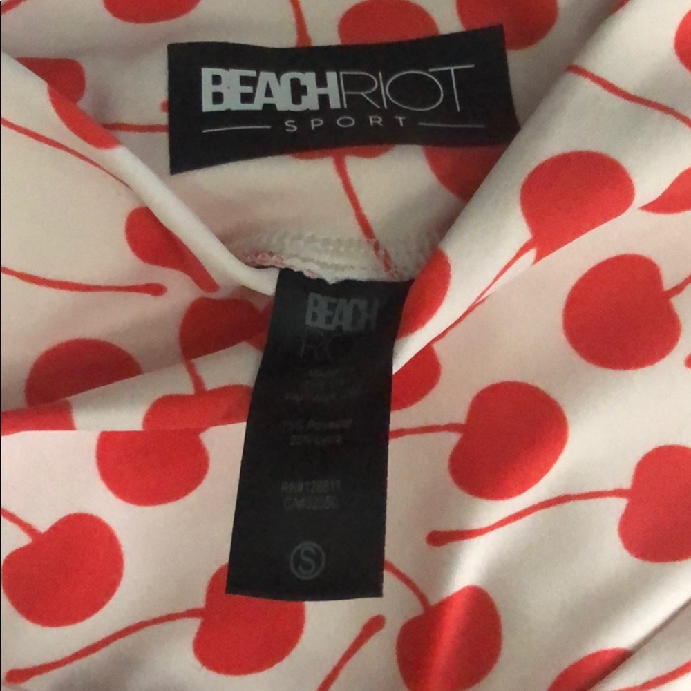 Beach riot dotty cherry leggings - Picture 3 of 4